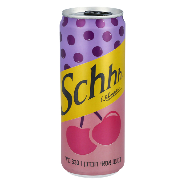 שוופס אסאי דובדבן 330 מ"ל פחית