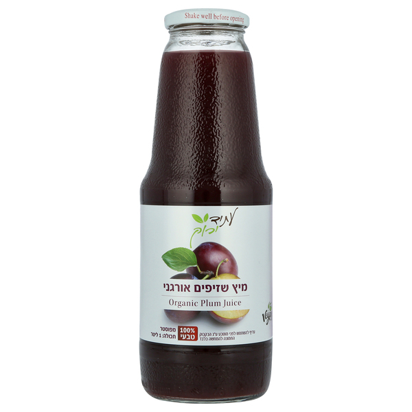 עתיד ירוק מיץ שזיפים אורגני 1 ליטר