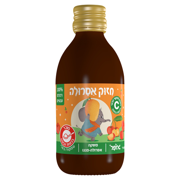 משקה חיזוק אסרולה - מנגו 250מל