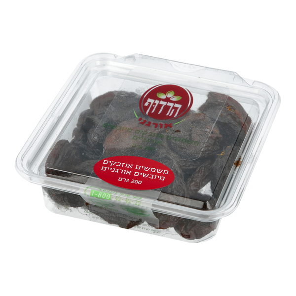 משמשים אוזבקים מיובשים אורגניים 200 גרם