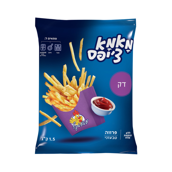 מאמא צ'יפס דק קפוא, חיתוך רצועות דקות
