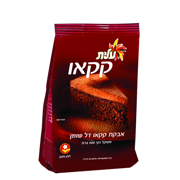 קקאו 500 גרם - מידע תזונתי