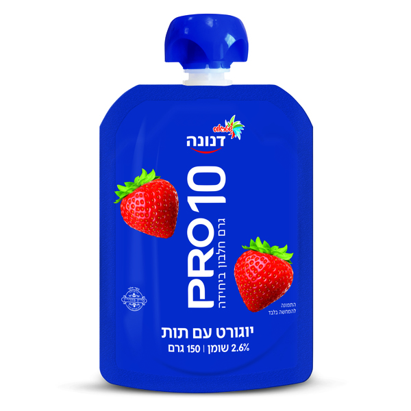 דנונה פרו פאוצ' בטעם תות