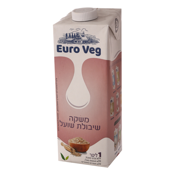משקה סויה שיבולת שועל  EURO VEG