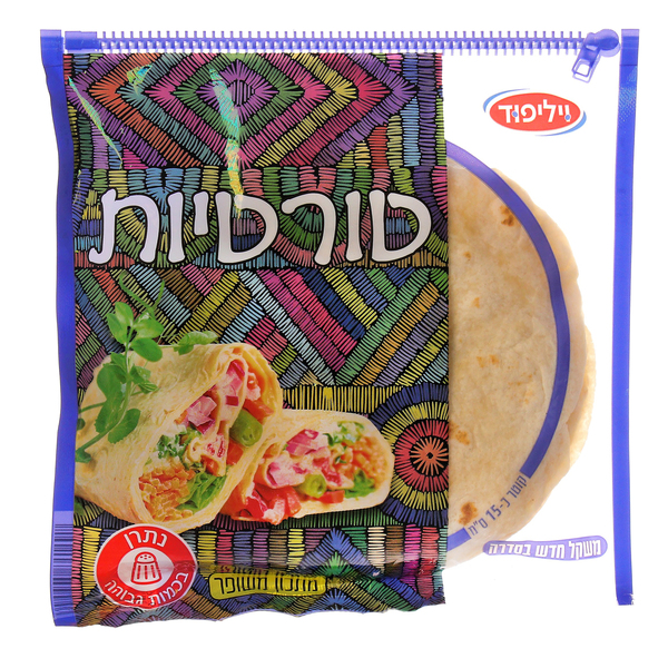 טורטייה (15 ס"מ קוטר) 250 גרם