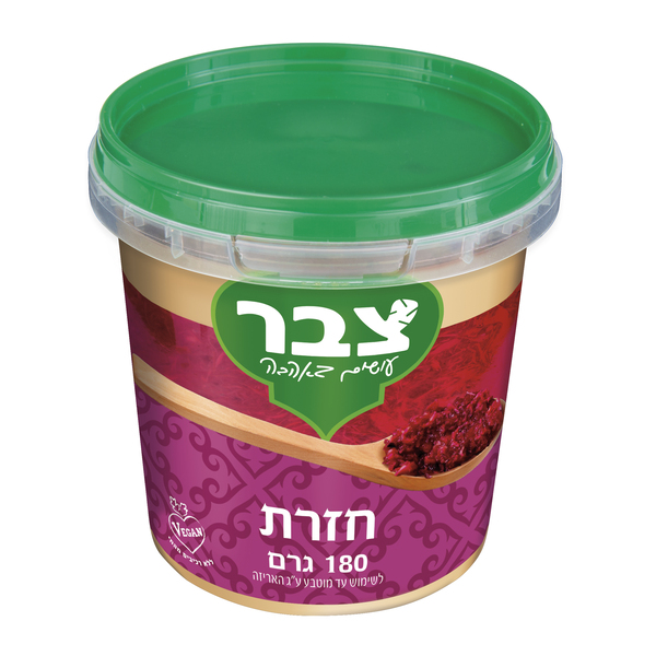 צבר חזרת 6*180גרם