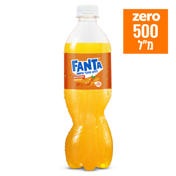 פאנטה ZERO אורנג' 500 מ"ל