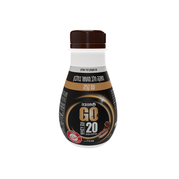 תנובה משקה חלב מועשר בחלבון עם קפה 250 מל
