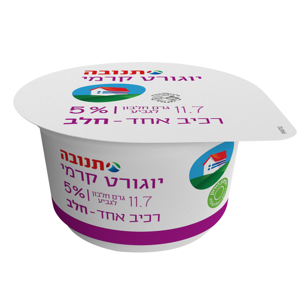 יוגורט תנובה לבן 5%