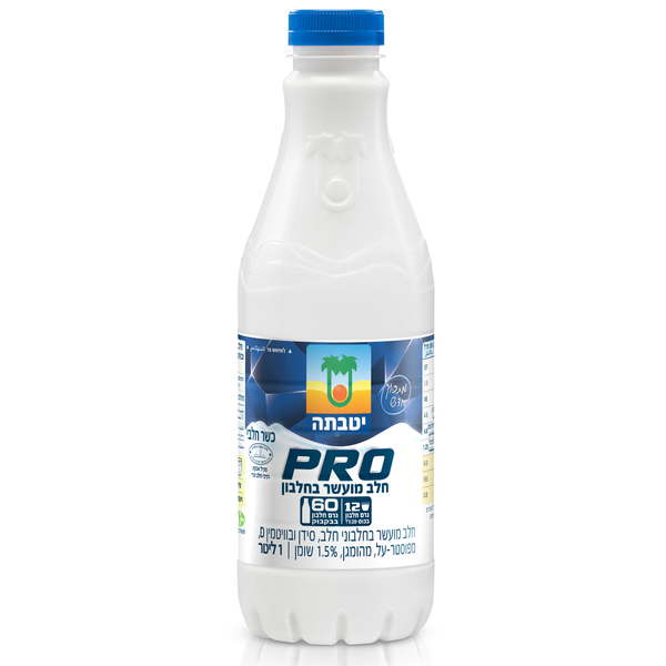 חלב PRO מועשר בחלבון 1.5% שומן