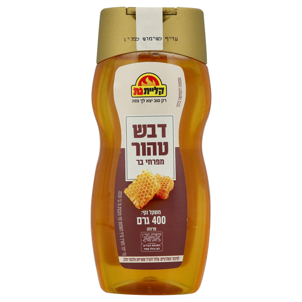 דבש לחיץ 400 גרם - מידע תזונתי