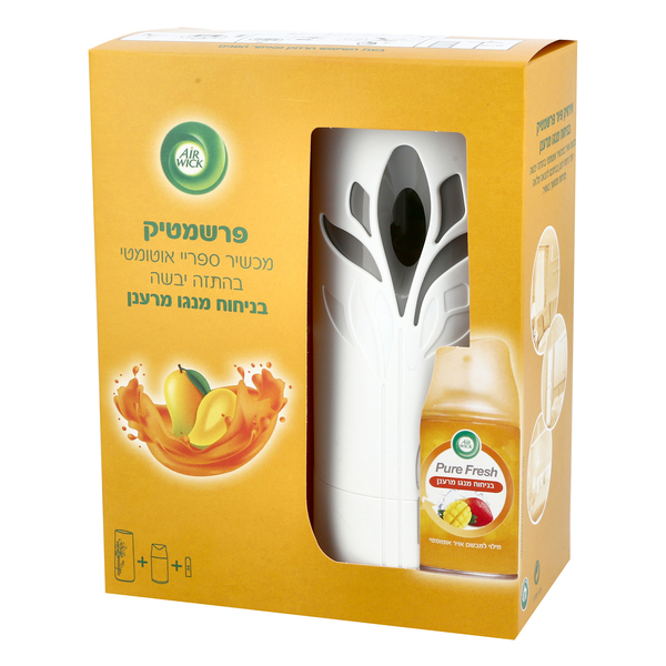 פרשמטיק מכשיר ספריי בניחוח מנגו 2 יח