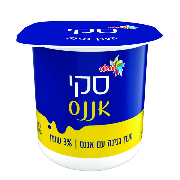 מעדן גבינה עם אננס 3%