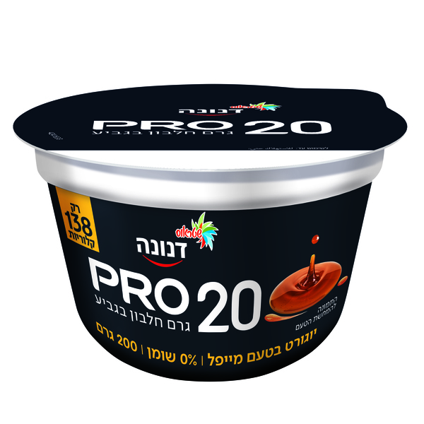 דנונה פרו 20 גרם חלבון בטעם מייפל