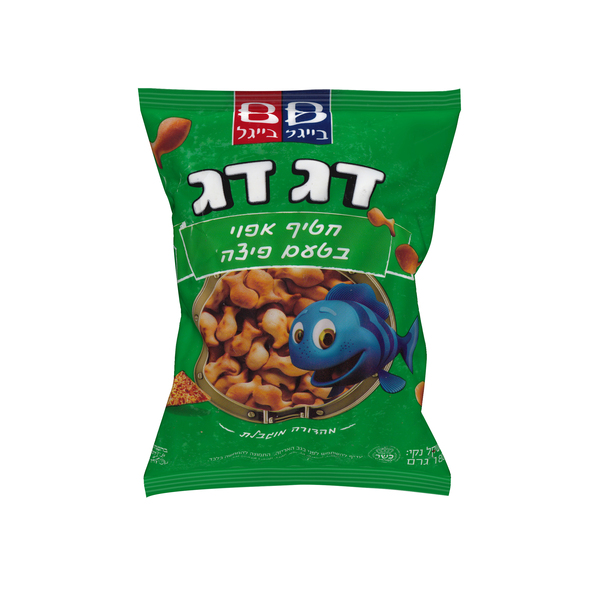 דג דג חטיף אפוי בטעם פיצה