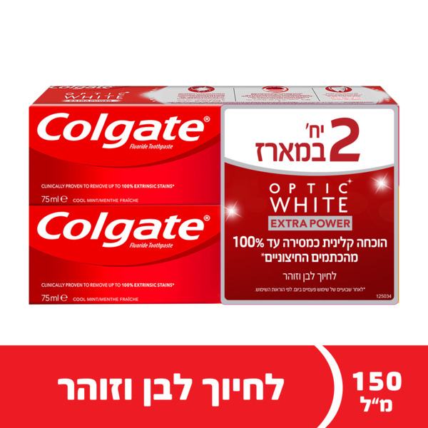 משחת שיניים אופטיק ו