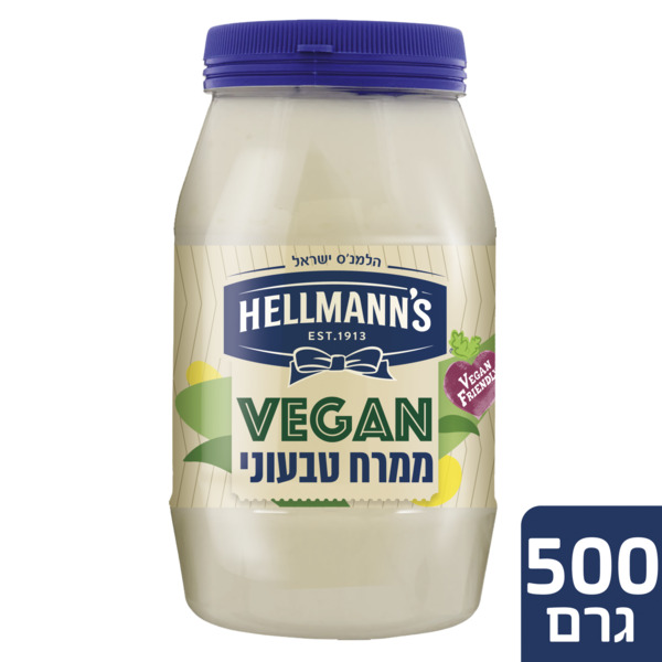 מיונז טבעוני הלמנס 5 - מידע תזונתי