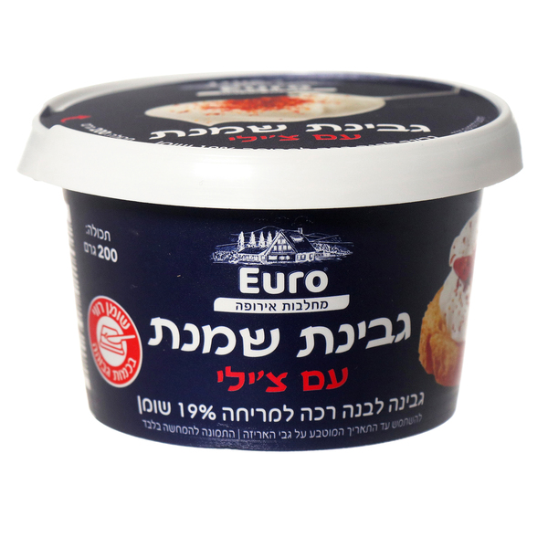 גבינת שמנת עם צ'ילי 19% שומן 200 גרם (24)