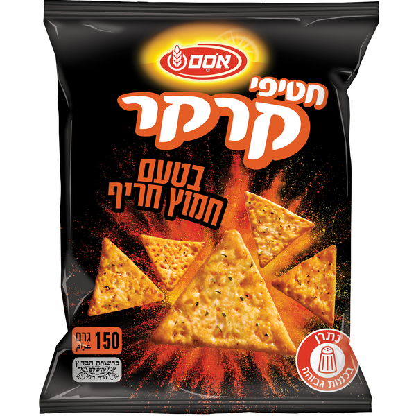 חטיפי קרקר חמוץ חריף