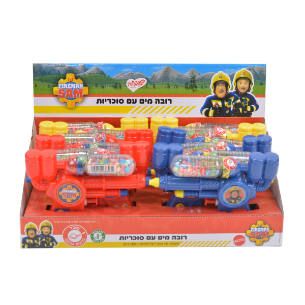 רובה מים סוכריות- 12/8יח' סמי הכבאי