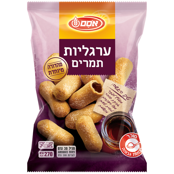 ערגליות תמרים 12*270גרם 2020