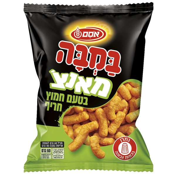 במבה מאנצ בטעם חמוץ חריף 60 גרם