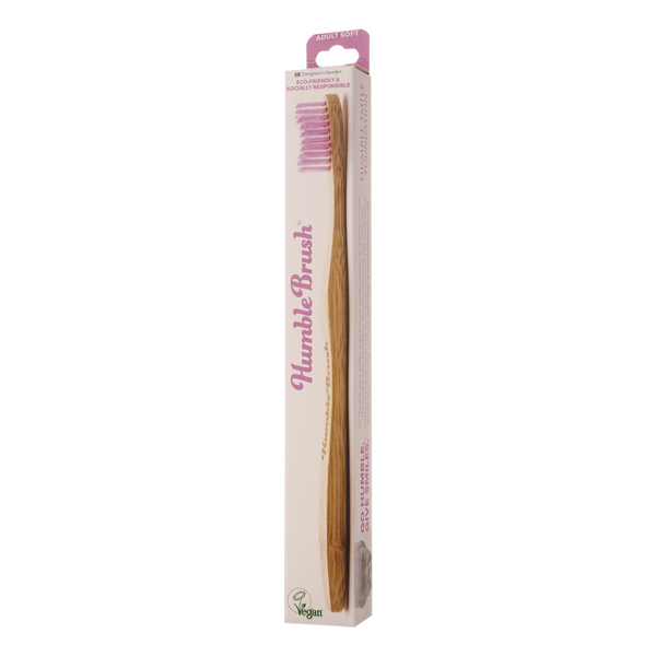 מברשת שיניים למבוגרים, סופט, סגול, Humble brush