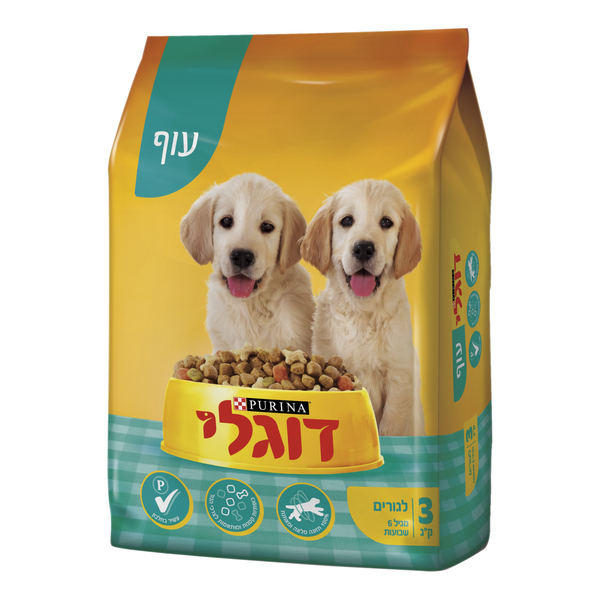 דוגלי גורים 3 ק"ג
