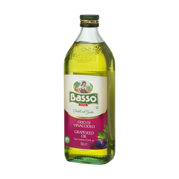Basso-שמן זרעי ענבים מזוכך 1 ליטר