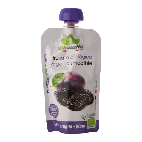 מחית אורגנית שזיפים 120 גרם