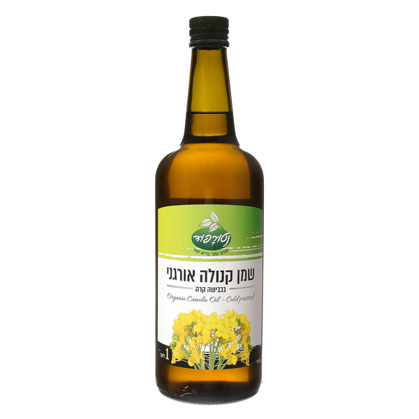 ערכים תזונתיים שמן קנולה אורגני 1 ל