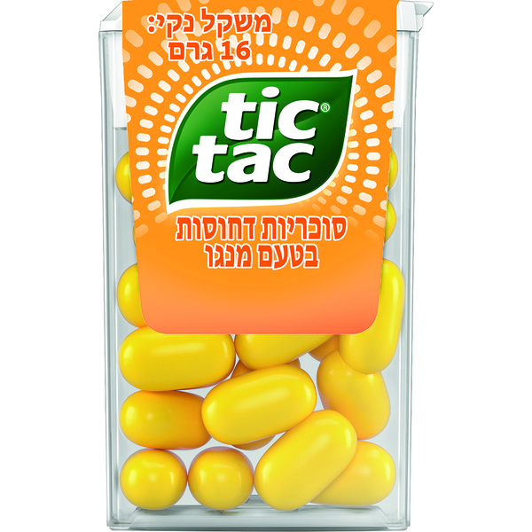 טיק טק בטעם מנגו 16 גרם
