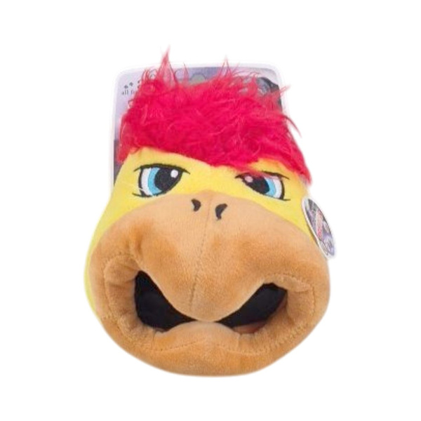 צעצוע תרנגול מחלק חטיפים לכלבים Afpnדמות קטיפה שובבה וחמודה עם טוויסט, פה גדול מגומי שבו ניתן להחביא חטיפים.