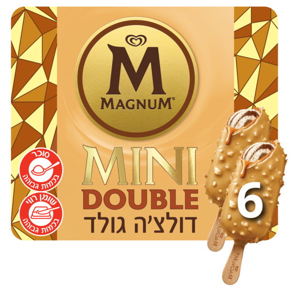 מאגדת מיני מגנום דאבל דולצ'ה גולד