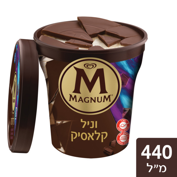 מגנום וניל קלאסיק - מידע תזונתי