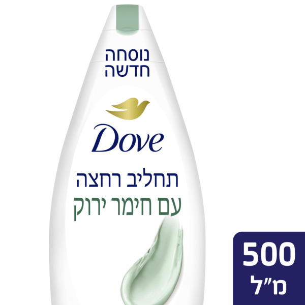 דאב תחליב רחצה חימר ירוק 500 מל
