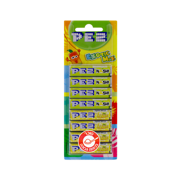 סוכריות פז בטעם פירות 68 גרם