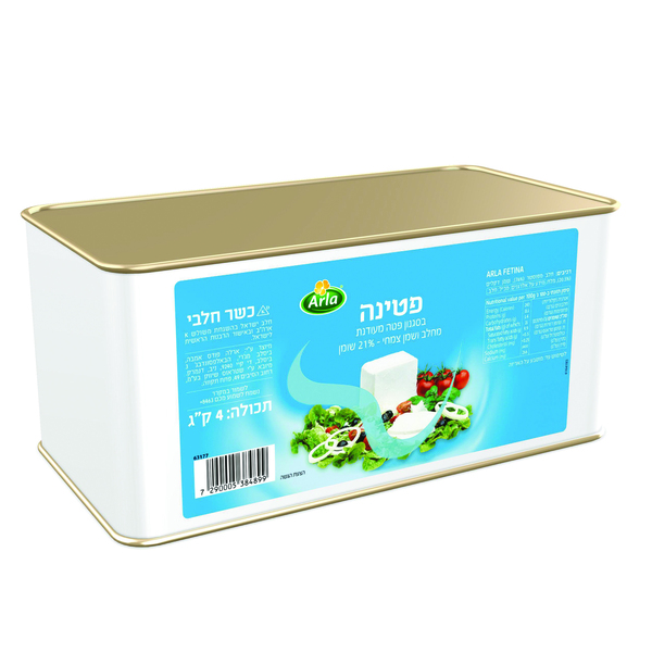 גבינת פטינה ארלה - מידע תזונתי