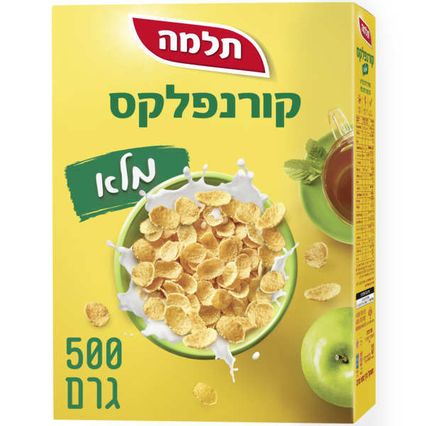 קורנפלקס מלאה  500גר בד"ץ - מידע תזונתי
