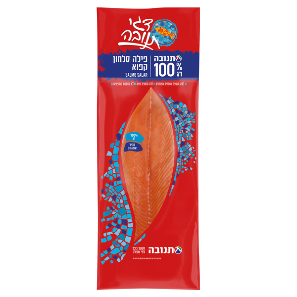 פילה סלומון שלם קפוא פרימיום תנובה - מידע תזונתי