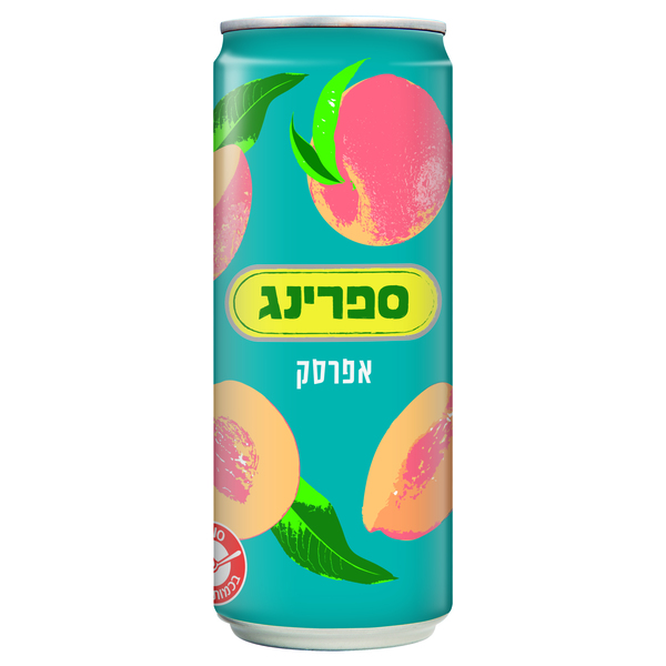 נקטר ספרינג פחית אפרסק - מידע תזונתי