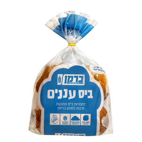 לחמניות ביס עננים 400גר - מידע תזונתי