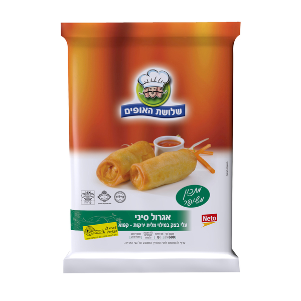אגרול סיני+רוטב 600 - מידע תזונתי