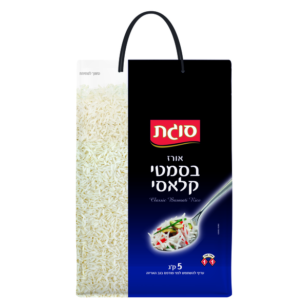 אורז בסמטי מלא 5 ק"ג - מידע תזונתי