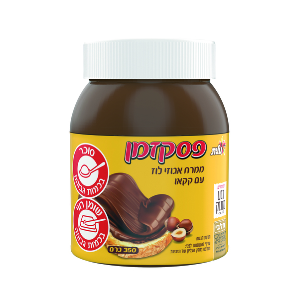 ממרח פסק זמן מגדים 350גר - מידע תזונתי