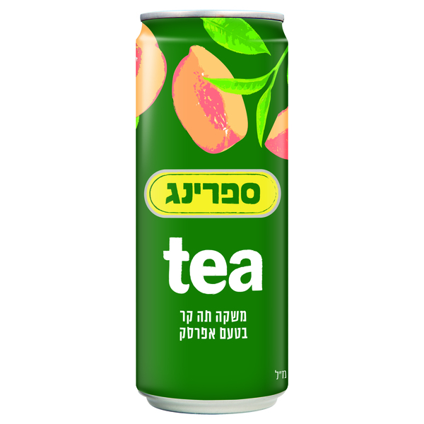 ספרינג תה קר בטעם אפ