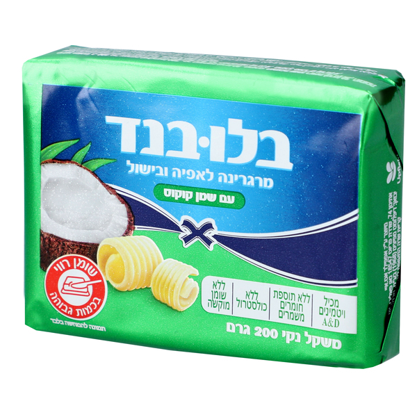 בלובנד קוקוס 200 גרם - מידע תזונתי