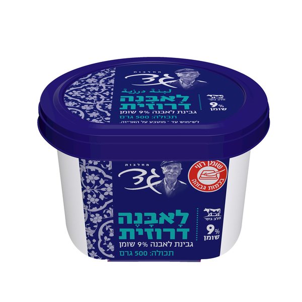 לאבנה 9% 500 גרם