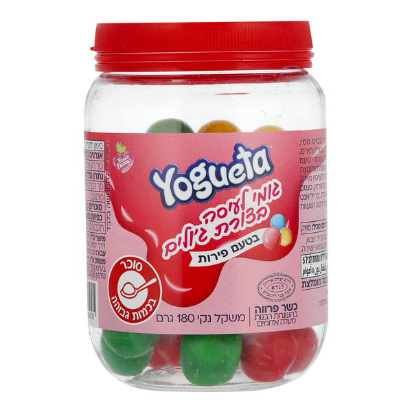 מסטיק גולים יוגטה 180 גר
