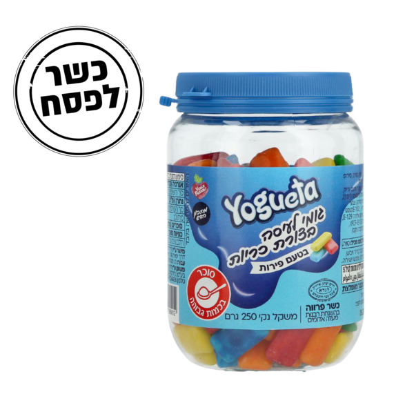 מסטיק ציקלט יוגטה 250 גר